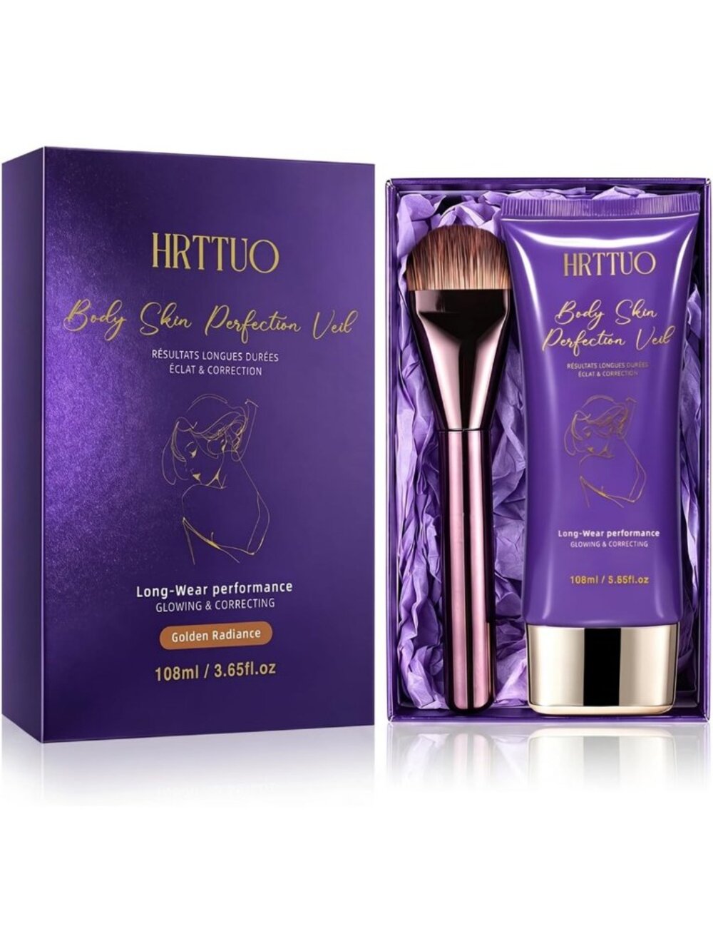Waterproof Tattoo Cover Up Makeup - Full Coverage Body Concealer for Legs